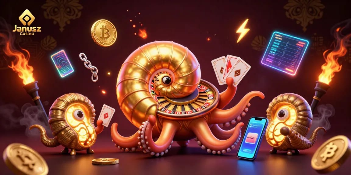 Graj w Janusz Casino przy świecących automatach i wyjątkowych bonusach dla graczy.