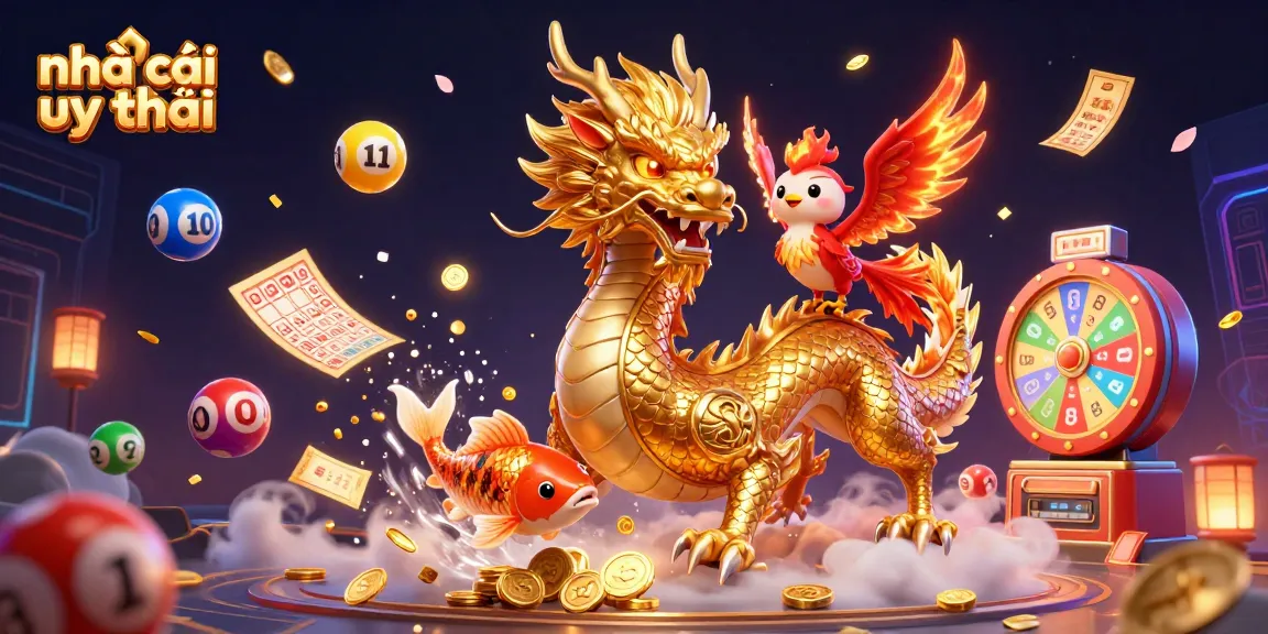 Engage in exciting online gambling with nhà cái uy tín, featuring vibrant characters and dynamic elements.