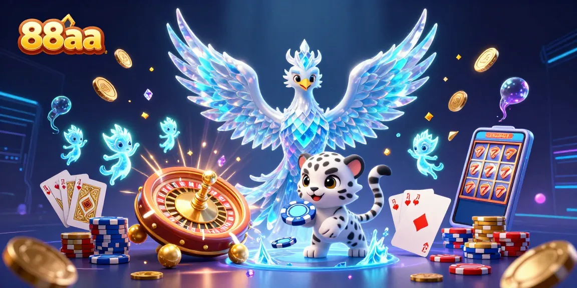 Experience thrilling moments at 88aa with vibrant casino games and dazzling animations!