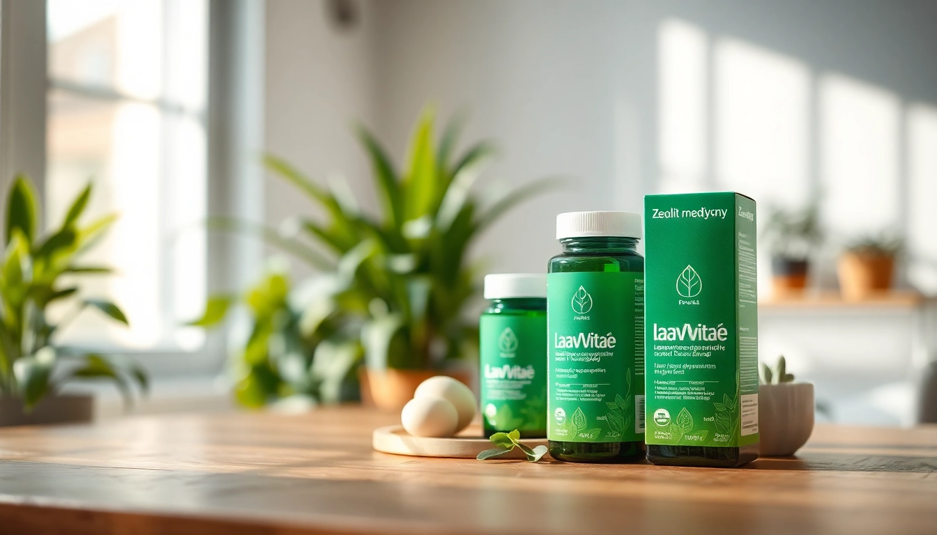 Używanie zeolite medyczny LavaVitae w naturalnym otoczeniu zdrowia i wellness.