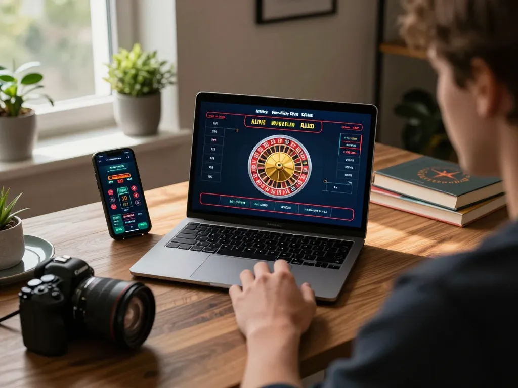 Experience online gambling with xx88 in a modern, strategic home gaming setup