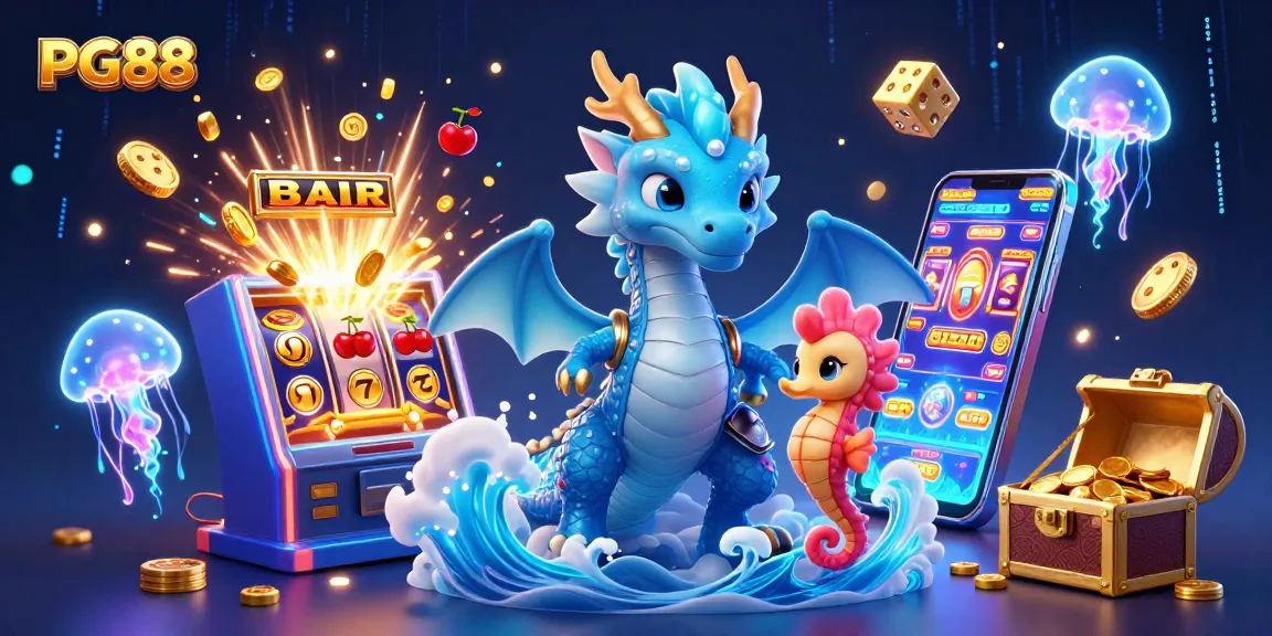 Experience thrilling wins at PG88 with the azure water dragon and casino excitement!