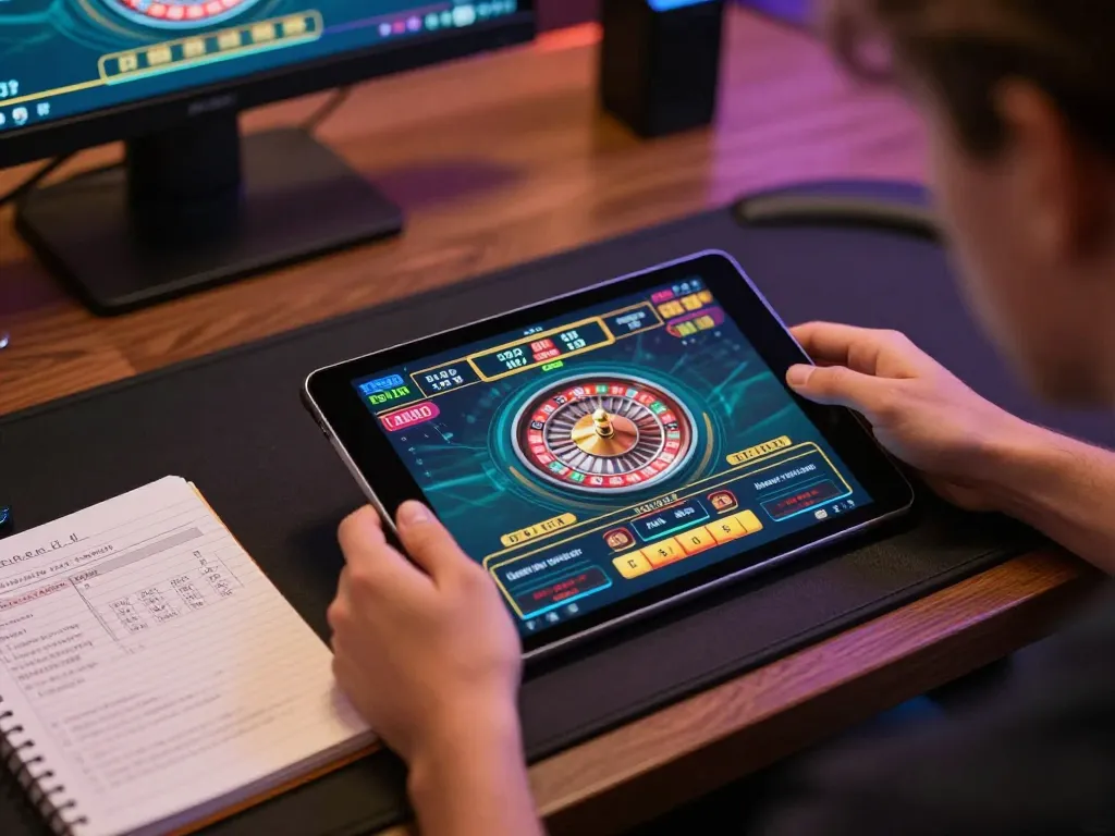 Engaging online gaming with live roulette on tablet by lv88 and strategic planning tips.