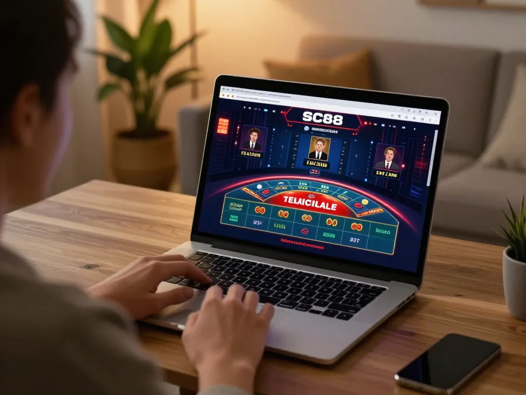 Play engaging live dealer games at SC88 in a cozy home setting while enjoying strategic gameplay