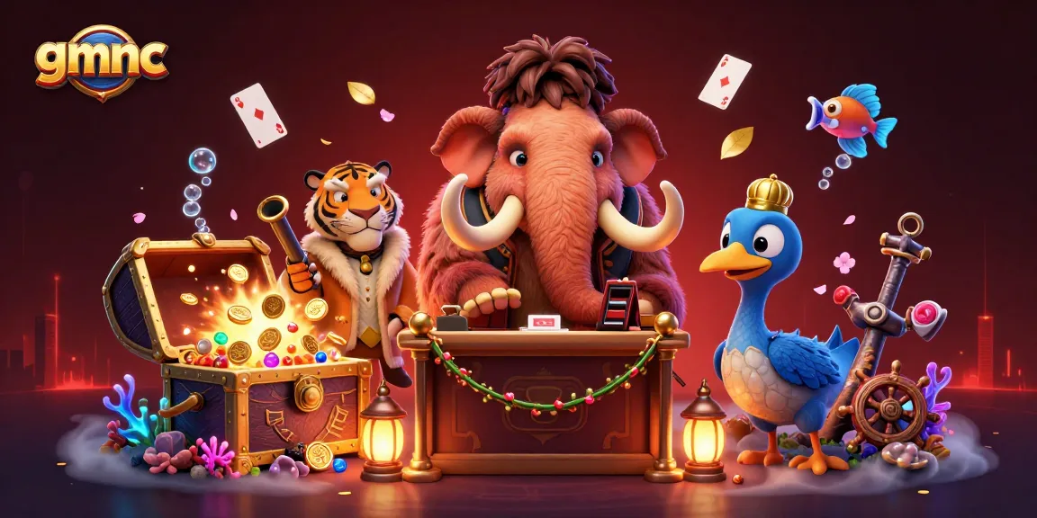 Experience gmnc with vibrant casino action featuring a woolly mammoth bouncer and a saber-tooth tiger VIP.
