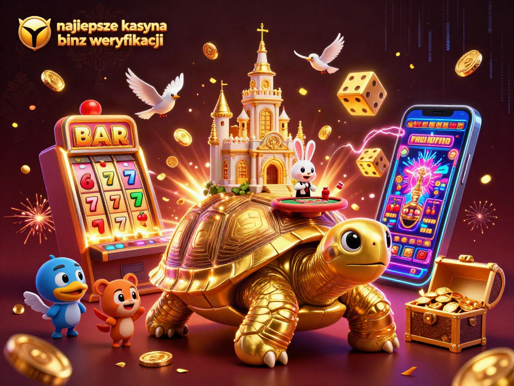 Experience the excitement with najlepsze kasyna bez weryfikacji featuring vibrant characters and dynamic casino elements.
