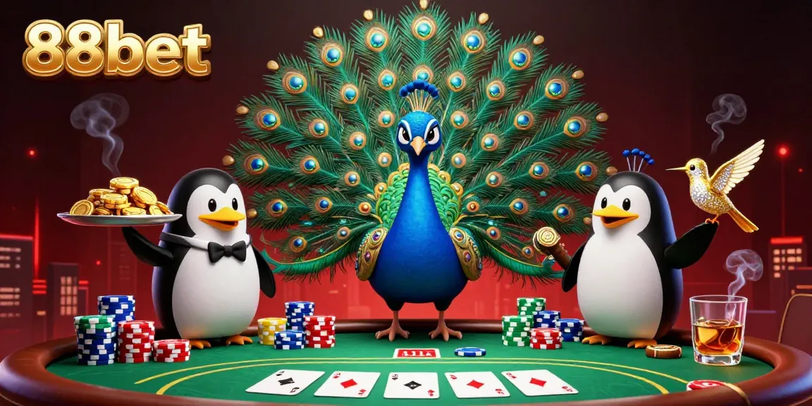 Experience exciting gaming moments with 88bet's vibrant casino scene featuring rich details.
