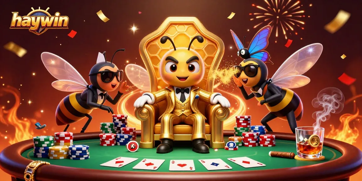 Experience the buzz of excitement with haywin as the bumblebee mob boss rules the casino realm.