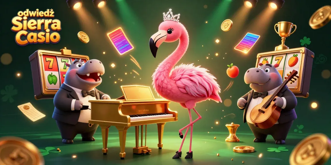 Doświadcz magię w Sierra Casino z kolorowym występem piosenkarki i unikalnymi grami.