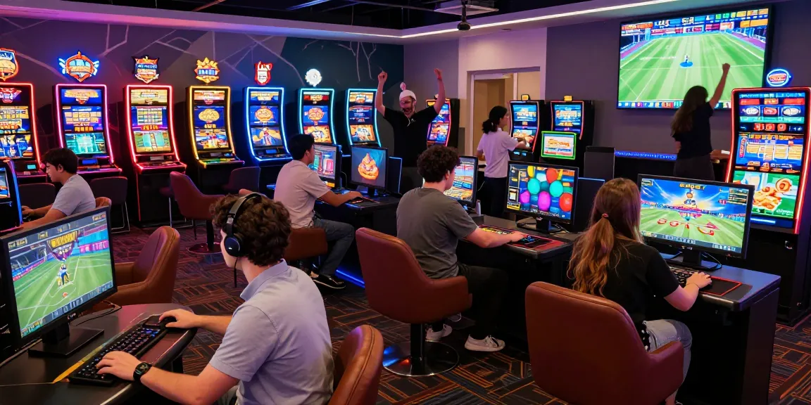 Engaging gaming environment at https://www.uk88.supply/ with diverse players enjoying online sports betting.