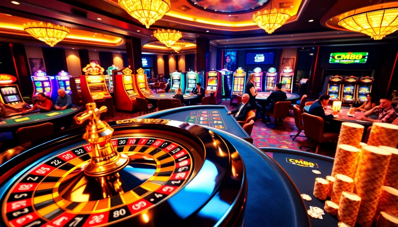 Experience excitement at CM88 with diverse casino games and luxury gaming environment.