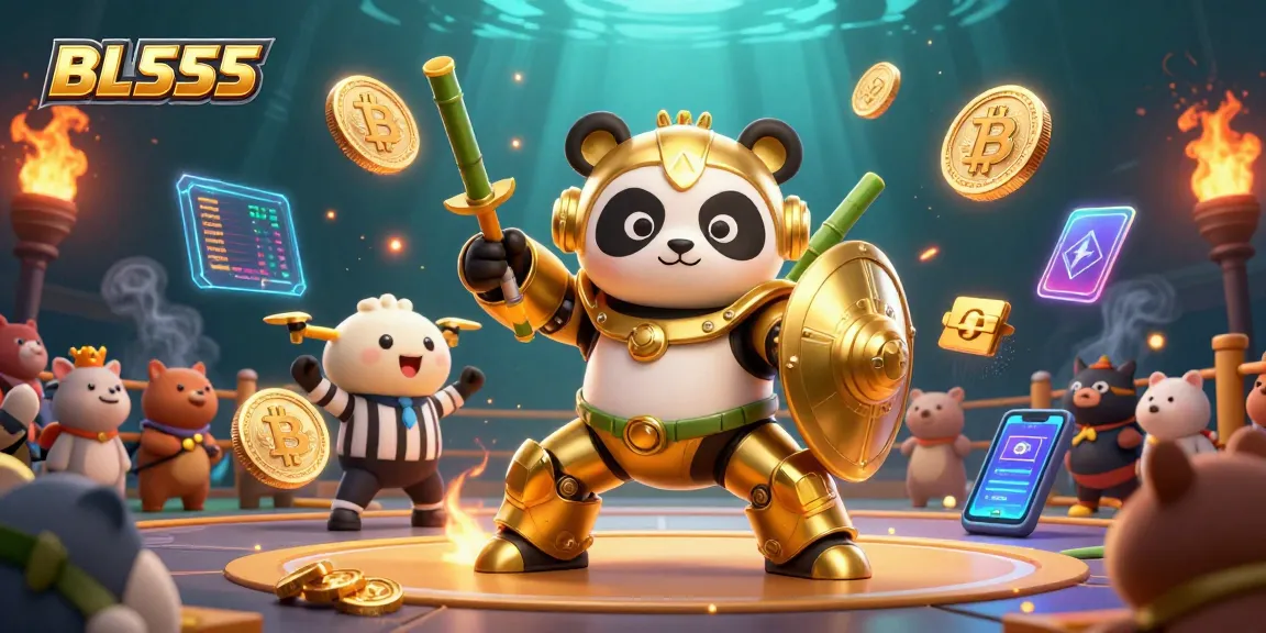 Engage in thrilling gameplay at BL555 with dynamic 3D casino elements and vibrant design.