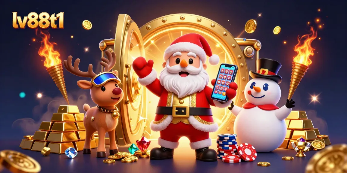 Spin to win at lv88t1 in a vibrant casino world filled with treasures!