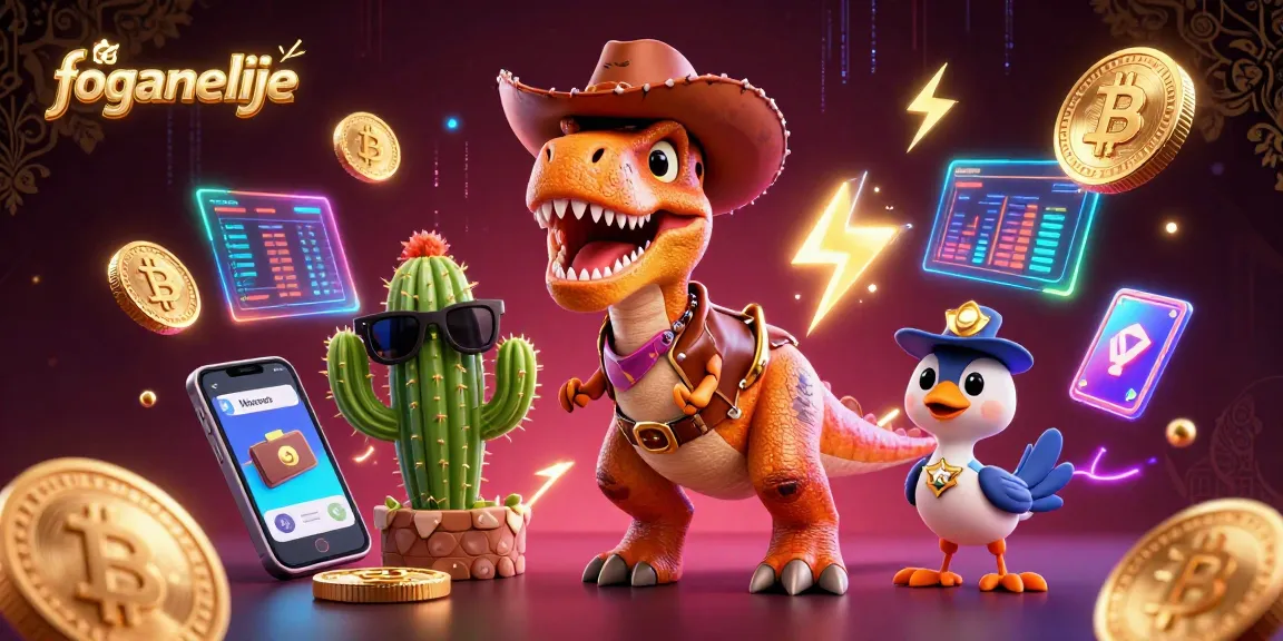 Witness foganelije engaging with colorful 3D gaming characters in a vibrant casino scene.